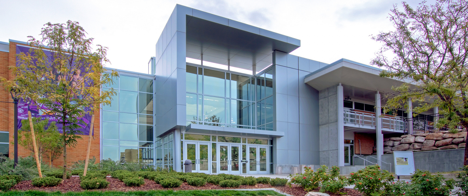 A picture of the Weber State Shepherd Union Building.